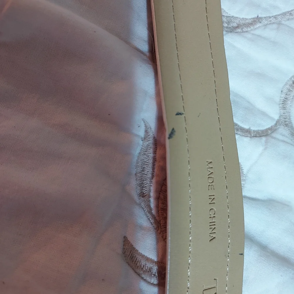 Talbots Striped Pink and Black Belt - Picture 7 of 7